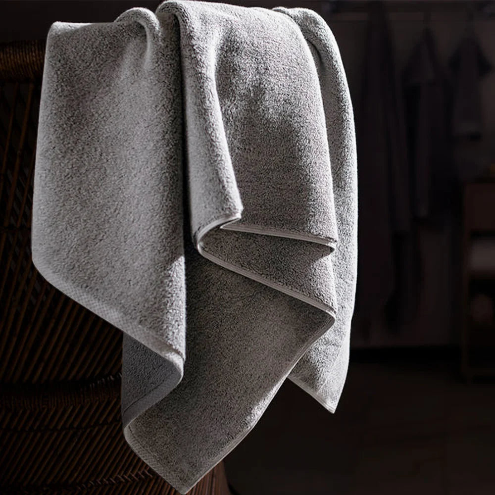 BYFT Iris Cotton Towel Set Luxury - Soft, Absorbent, Quick-Dry 600 Gsm Bath Linen