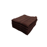 BYFT Daffodil Cotton Towel Brown Luxury - Soft, Absorbent, Quick-Dry, 500 GSM Bath Towel Set