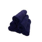 BYFT Daffodil Cotton Towel Navy Blue Luxury - Soft, Absorbent, Quick-Dry, 500 GSM Bath Towel Set