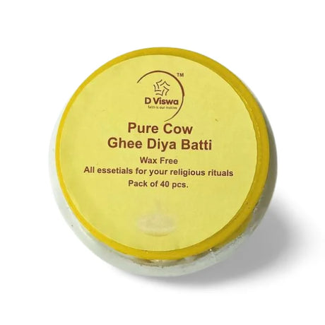 BYFT008063 POOJA ESSENTIALS PURE COW GHEE BATTI WHITE Set of 1 D.webp