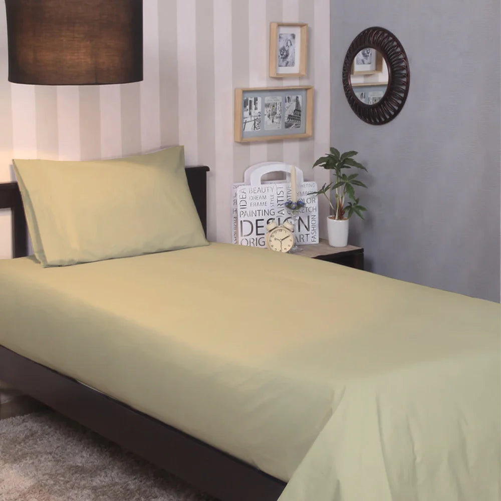 BYFT Orchard Exclusive - Flat Sheet | Cotton Percale, 180 TC, Soft & Luxurious Bed Linen