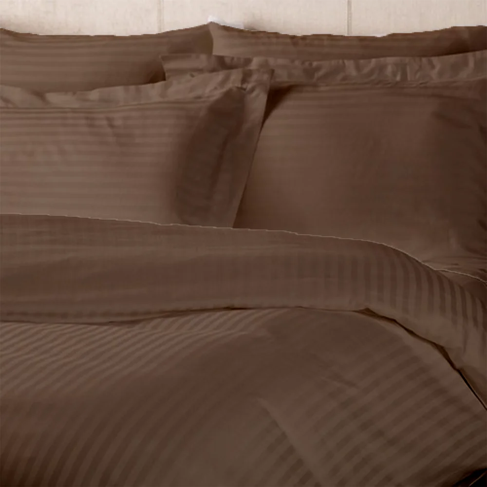 BYFT Tulip - Duvet Cover 1 Cm Satin Stripe| Cotton, 300 TC, Soft & Luxurious Bed Linen