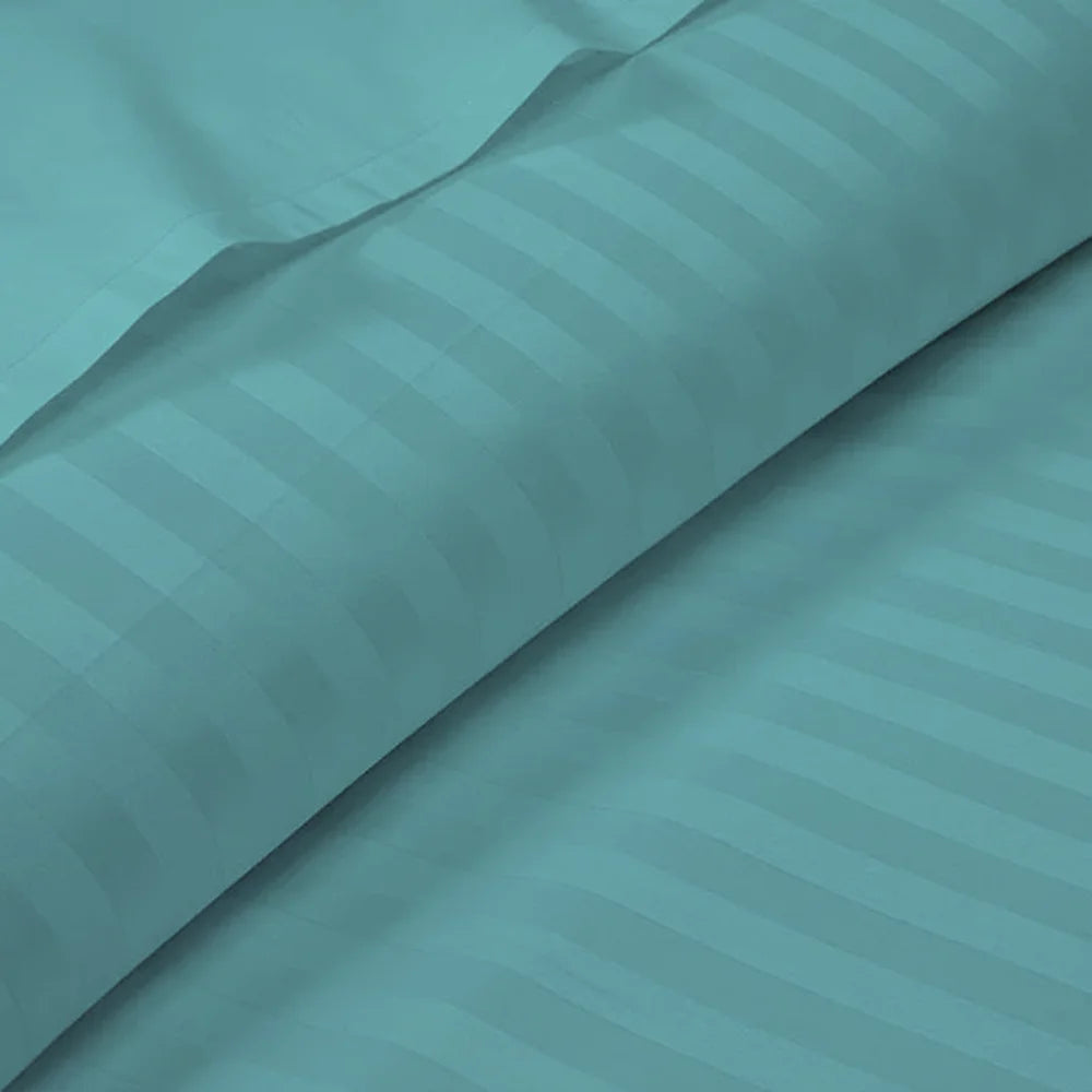 BYFT Tulip - Duvet Cover 1 Cm Satin Stripe| Cotton, 300 TC, Soft & Luxurious Bed Linen