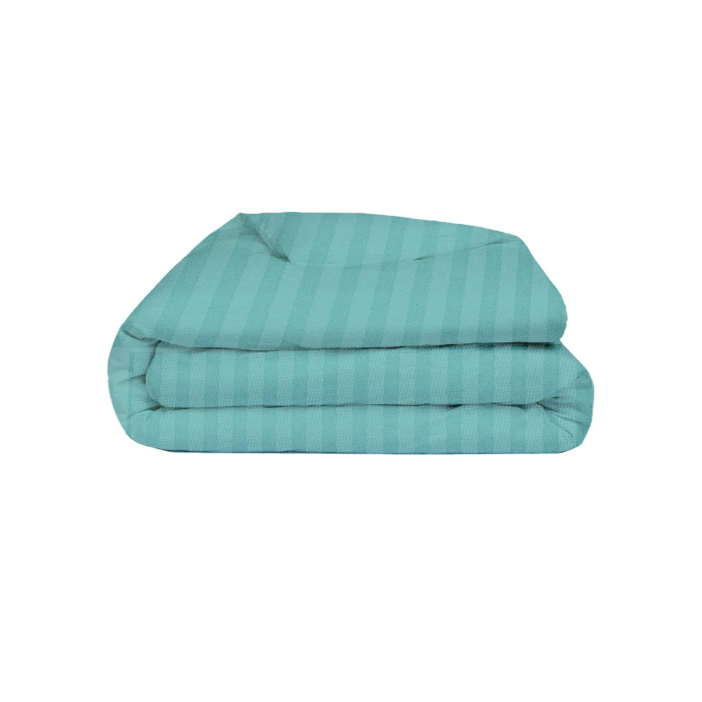 BYFT Tulip - Duvet Cover 1 Cm Satin Stripe| Cotton, 300 TC, Soft & Luxurious Bed Linen