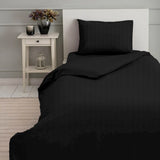 BYFT Tulip - Duvet Cover 1 Cm Satin Stripe| Cotton, 300 TC, Soft & Luxurious Bed Linen