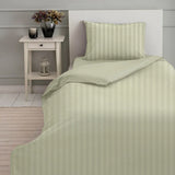 BYFT Tulip - Duvet Cover 1 Cm Satin Stripe| Cotton, 300 TC, Soft & Luxurious Bed Linen