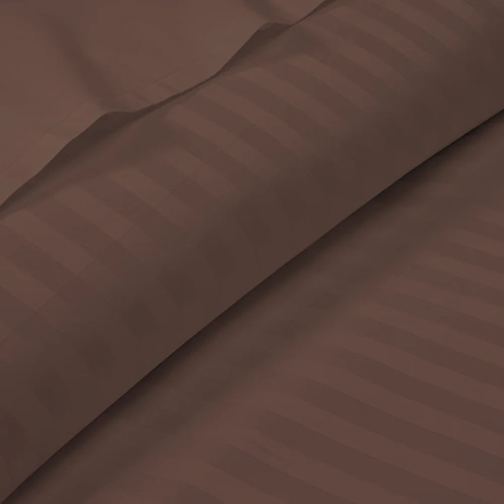 BYFT Tulip - Duvet Cover 1 Cm Satin Stripe| Cotton, 300 TC, Soft & Luxurious Bed Linen