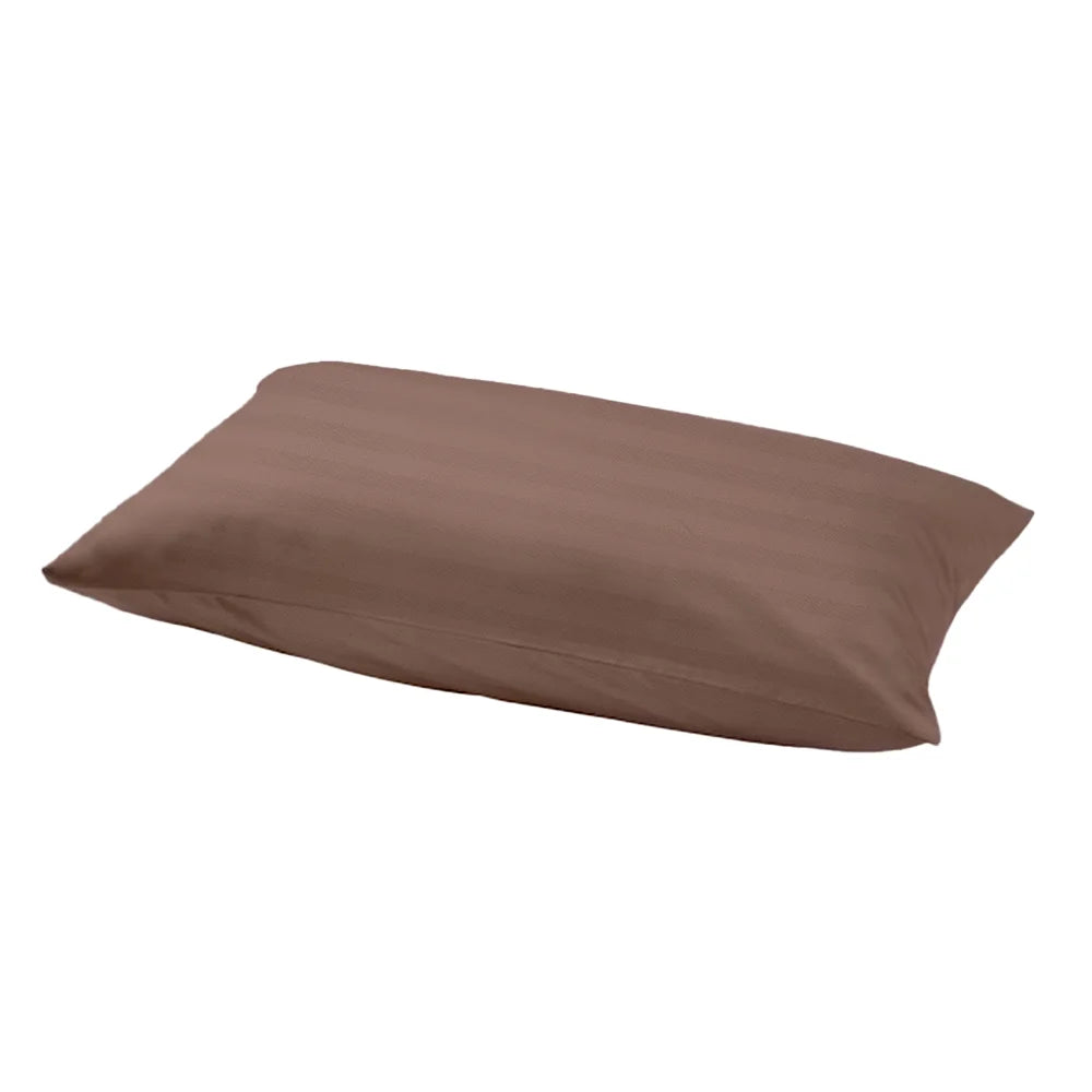 BYFT Tulip - Pillow Cover 1 Cm Satin Stripe| Cotton, 300 TC, Soft & Luxurious Bed Linen