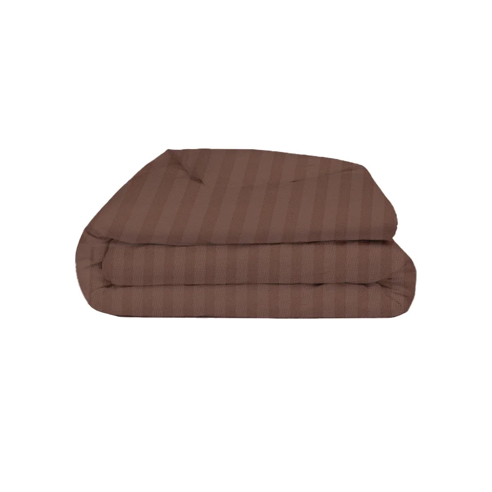 BYFT Tulip - Duvet Cover 1 Cm Satin Stripe| Cotton, 300 TC, Soft & Luxurious Bed Linen