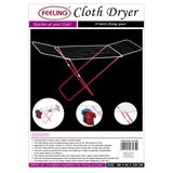feelings cloth dryer star 18 mtr 128 x 50 x 5 cm