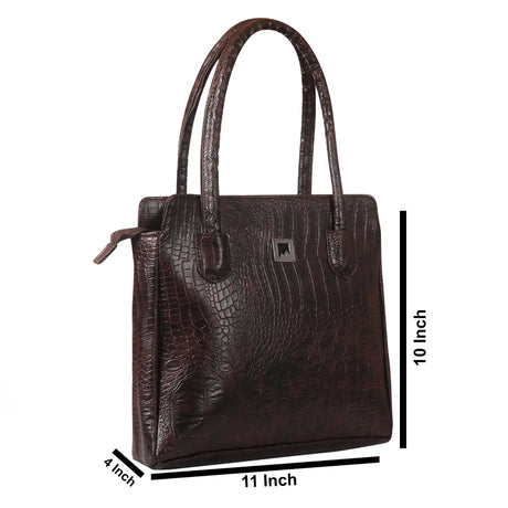 BYFT008256 Mounthood ANAT LADIES HAND BAG Brown Set of 1 G.webp