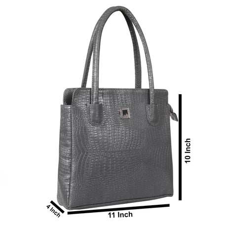 BYFT008257 Mounthood ANAT LADIES HAND BAG Grey Set of 1 G.webp