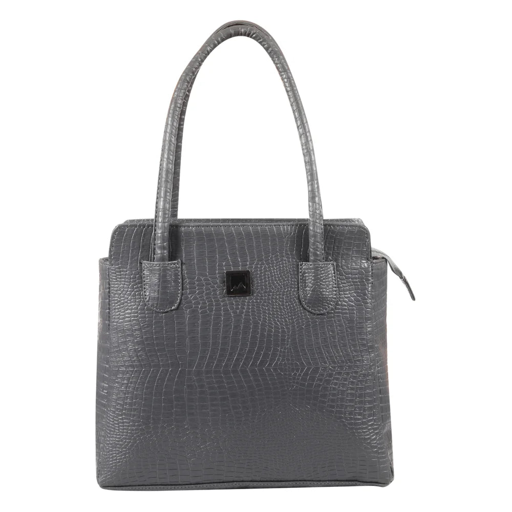 BYFT008257 Mounthood ANAT LADIES HAND BAG Grey Set of 1.webp