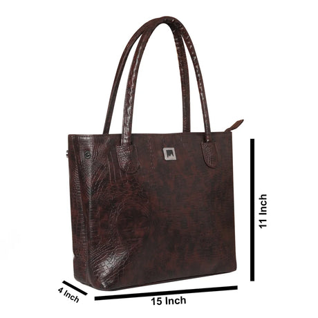 BYFT008259 Mounthood ARADIA LADIES HAND BAG Brown Set of 1 H.webp