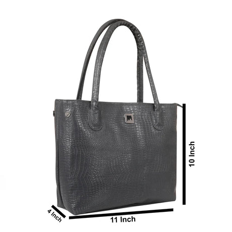 BYFT008260 Mounthood ARADIA LADIES HAND BAG Grey Set of 1 G.webp