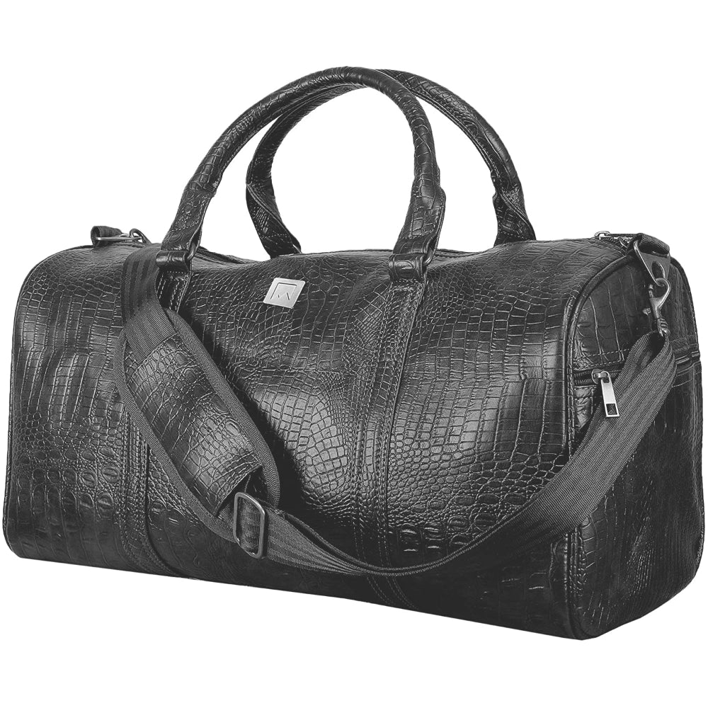 BYFT008264 CROCO Grey Duffle Bags Set of 1 A.webp