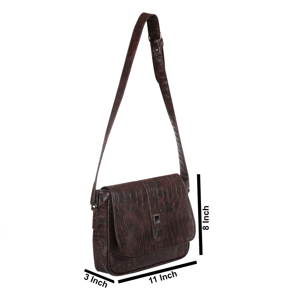 BYFT008266 Mounthood MEDUSA LADIES HAND BAG Brown Set of 1 F.webp