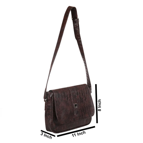 BYFT008266 Mounthood MEDUSA LADIES HAND BAG Brown Set of 1 F.webp