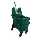 BYFT008276 FILMOP Bucket with Wringer 30 L Green Plastic