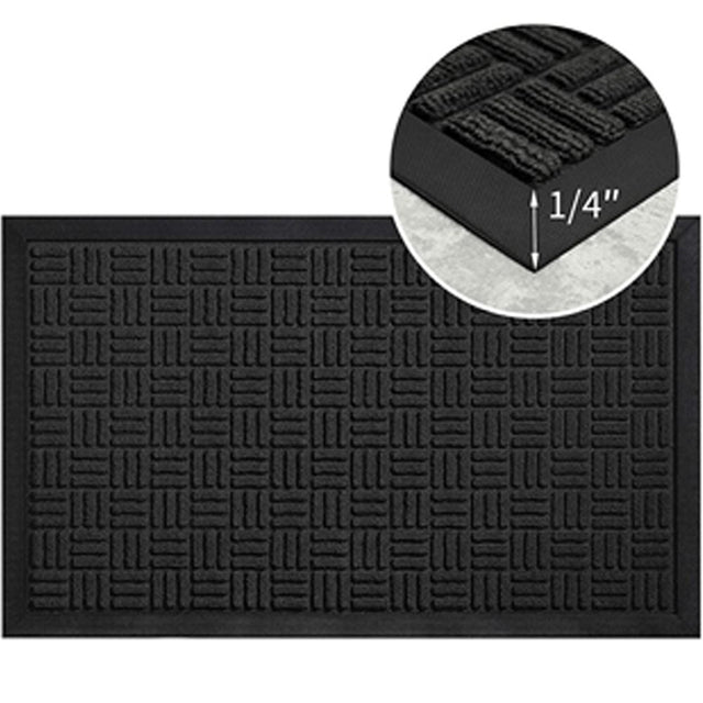 BYFT008316 AKC Door Mat 40 x 60 Cm Rubber Set of 1