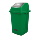 BYFT008390 AKC Garbage Bin 100 Ltr Green Plastic Set of 1