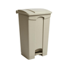 BYFT008471 AKC Garbage Can with Pedal 87 Ltr Beige Plastic Set of 1.png