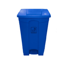 BYFT008473 AKC Garbage Can with Pedal 87 Ltr Blue Plastic Set of 1