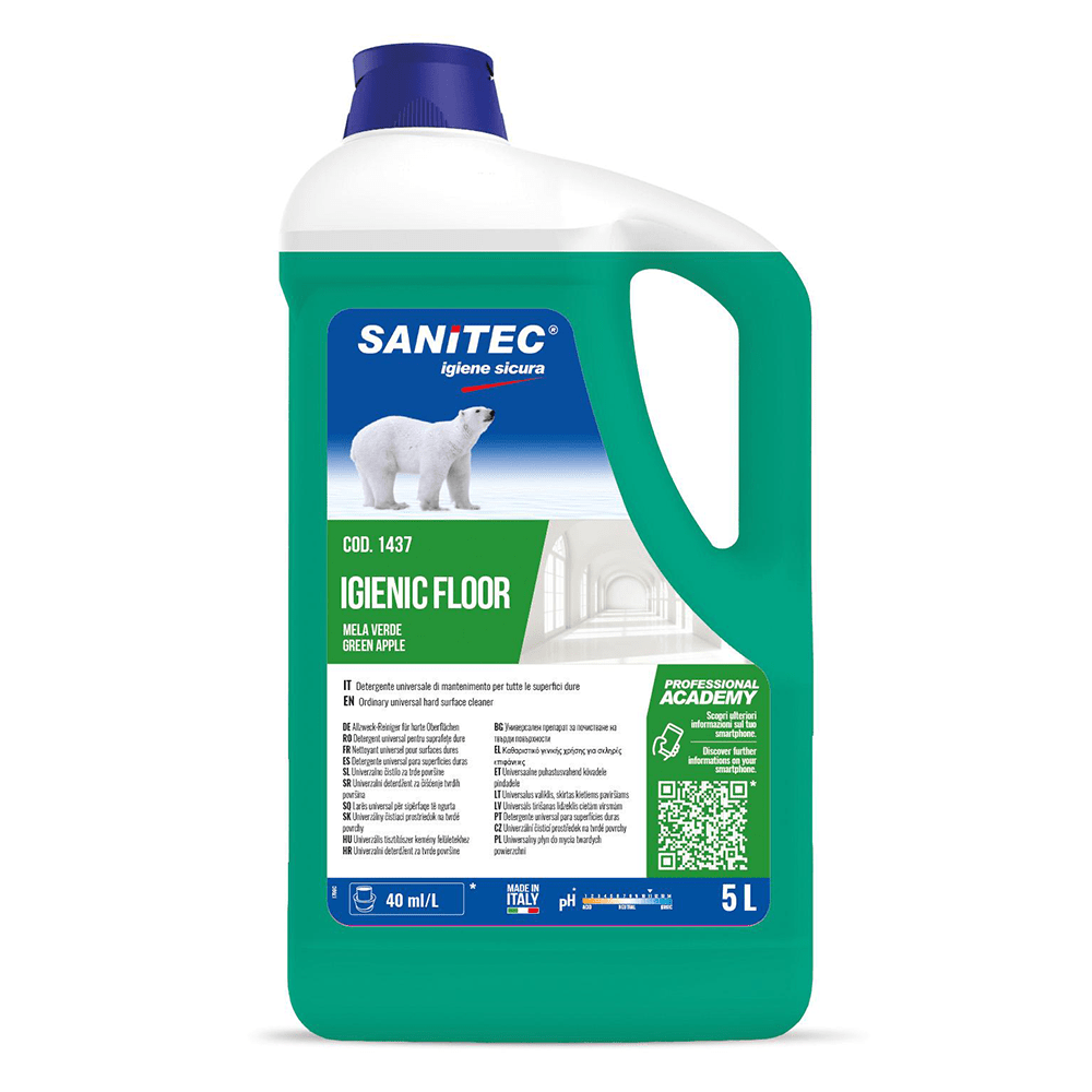 BYFT008491 SANITEC Floor Cleaner 5 kg Green Set of 1.png