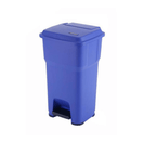 BYFT008613 Rothopro Trash Can with Pedal 60 Ltr Blue Plastic Set of 1