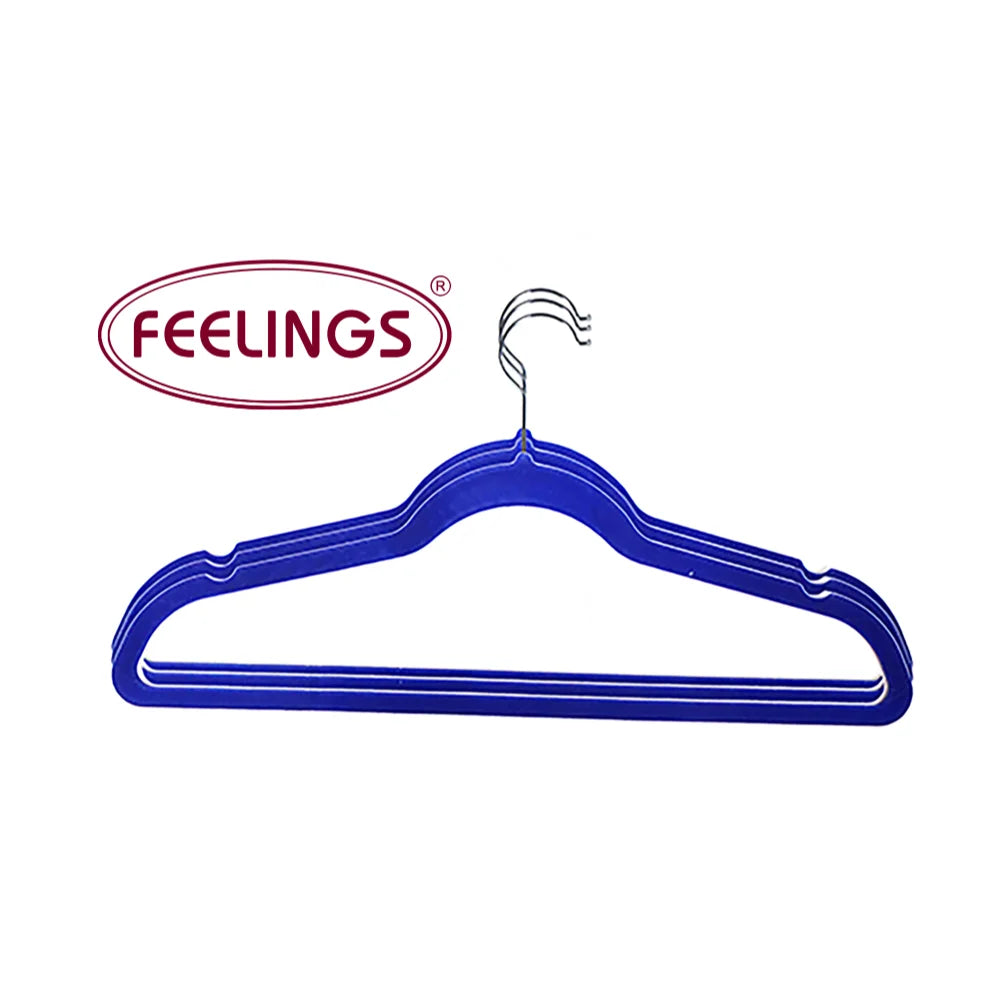 feelings velvet hanger plastic for home use