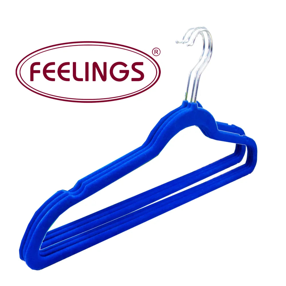 feelings velvet hanger plastic for home use