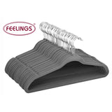 feelings velvet hanger plastic for home use
