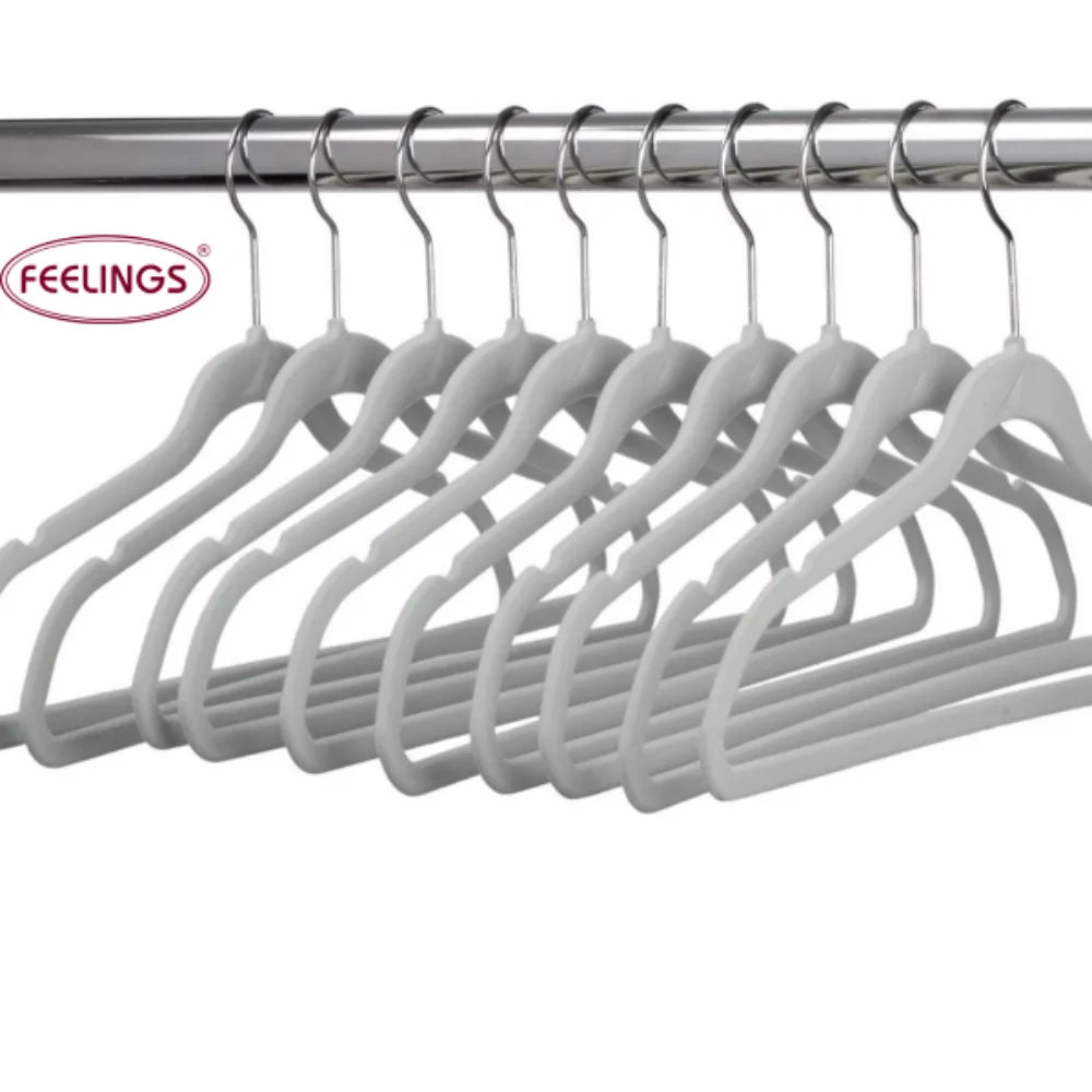 feelings velvet hanger plastic for home use