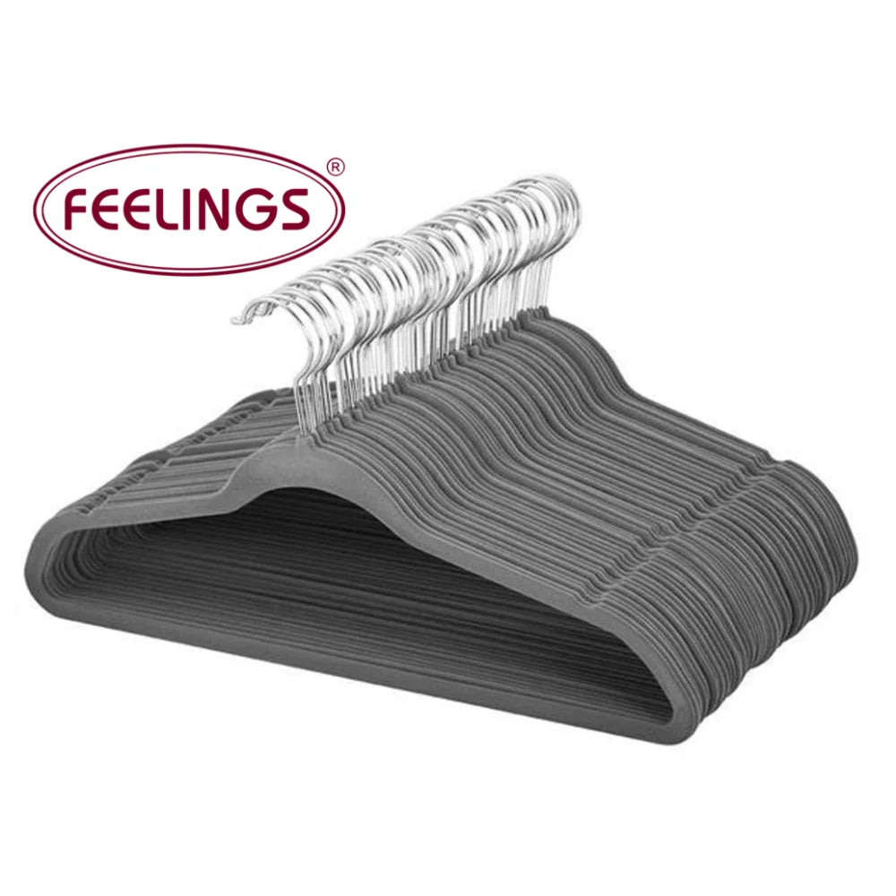 feelings velvet hanger plastic for home use