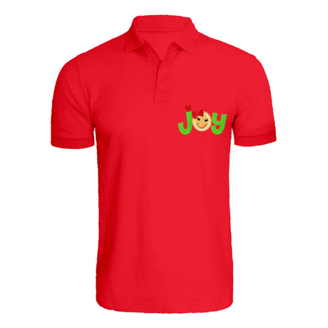 BYFT008797 BYFT Polo Neck T Shirt Red Embroidery Gingerbread Joy Set of 1.jpg
