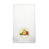 BYFT Embroidered For You Personalised Cotton Towel - Gingerbread Design High Quality Embroidery Perfect For Gifting