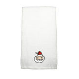 BYFT Embroidered For You Personalised Cotton Towel - Santaclaus Design High Quality Embroidery Perfect For Gifting