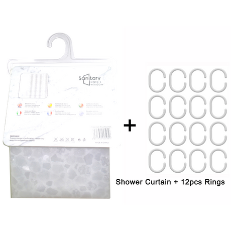 feelings bath shower curtain