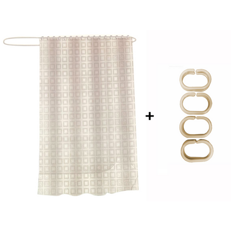 feelings bath shower curtain