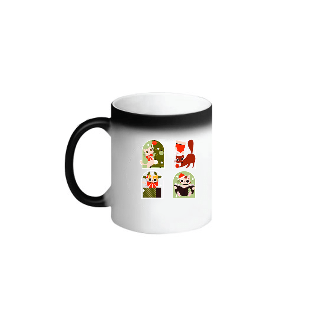 BYFT009066 BYFT Printed Magic Mugs Black Christmas Cats Ceramic Set of 1.png