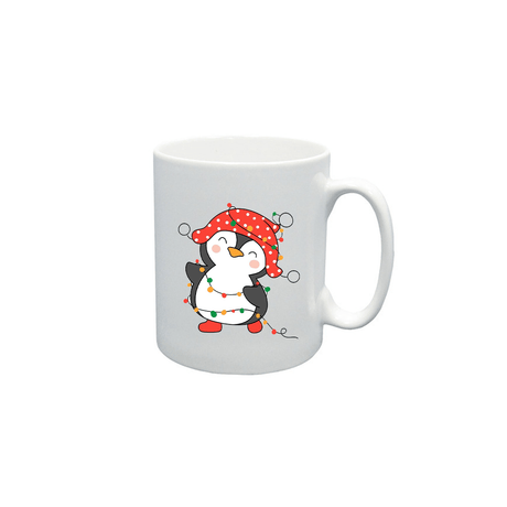BYFT009068 BYFT Printed Mugs White Penguin Entangled in String Lights Ceramic Set of 1.png