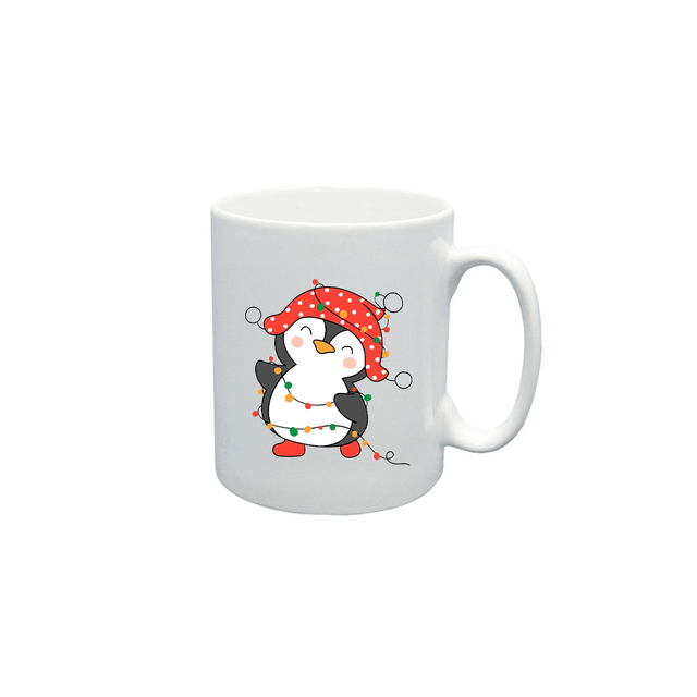 BYFT009068 BYFT Printed Mugs White Penguin Entangled in String Lights Ceramic Set of 1.png