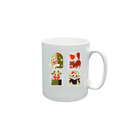BYFT009076 BYFT Printed Mugs White Christmas Cats Ceramic Set of 1.png