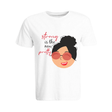 BYFT009259 BYFT Printed Cotton Female Round Neck White T Shirts Strong is the new Pretty Desgin Set of 1