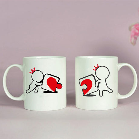 BYFT009323 BYFT Printed MUGS White Perfect Match Design 300 ml Ceramic Set of 2.jpg