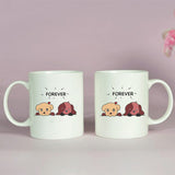 BYFT009326 BYFT Printed MUGS White Forever Design 300 ml Ceramic Set of 2.jpg
