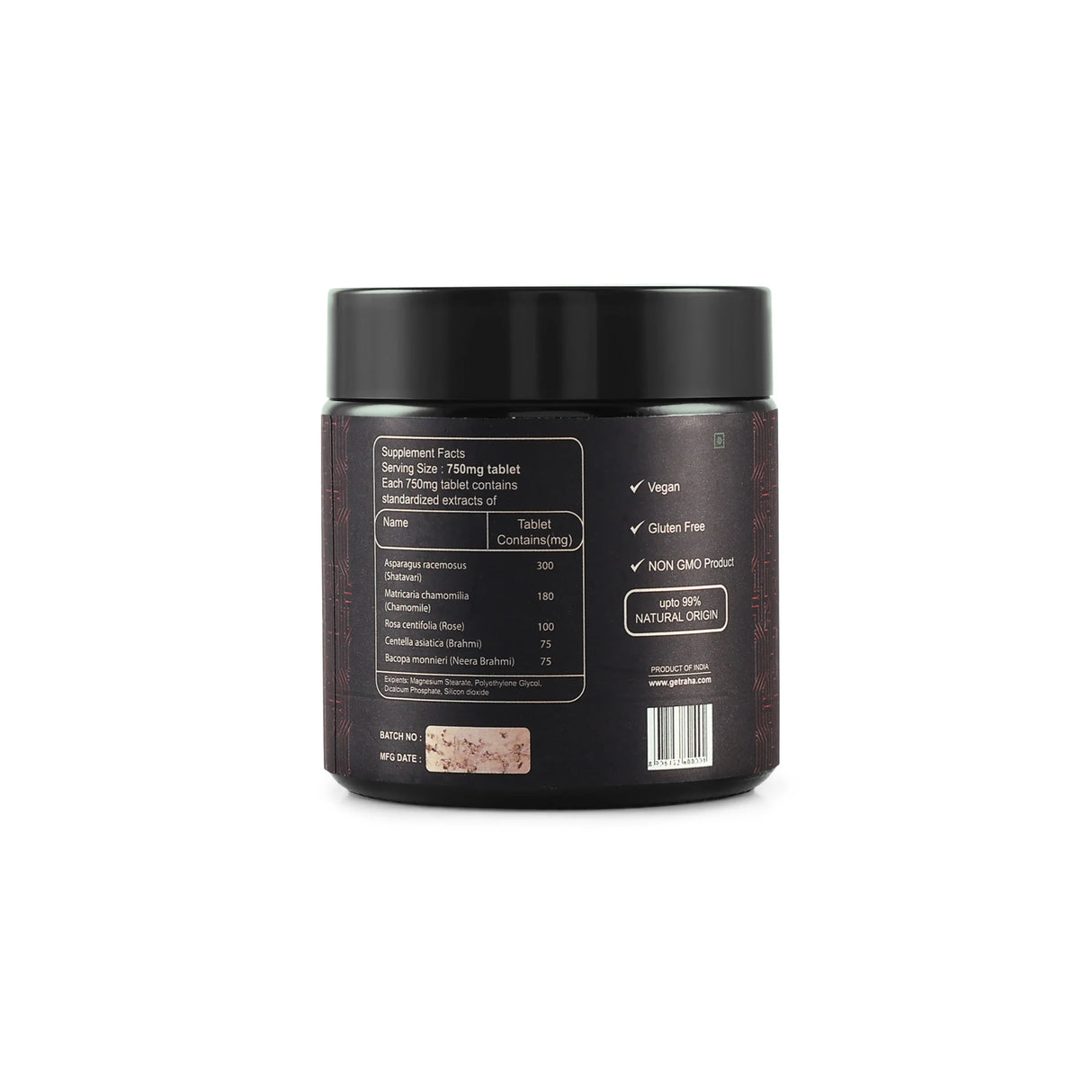 BYFT009370 Raha 100 Natural Advanced Brain Formulation Rose Chamomile C scaled.webp
