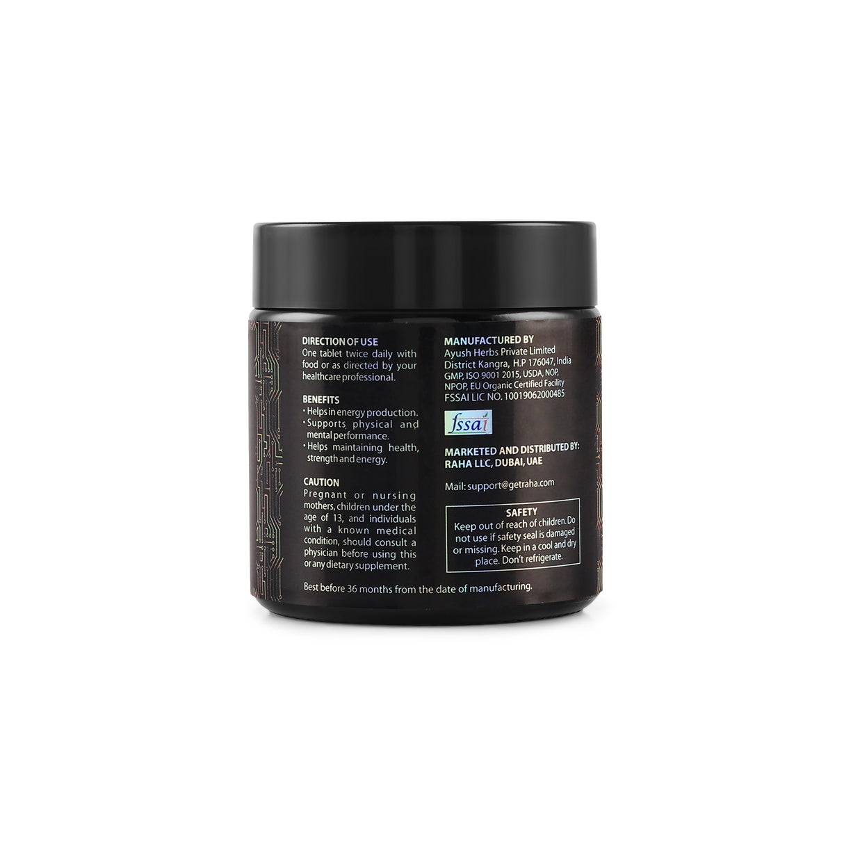 raha 100 men s health formulation