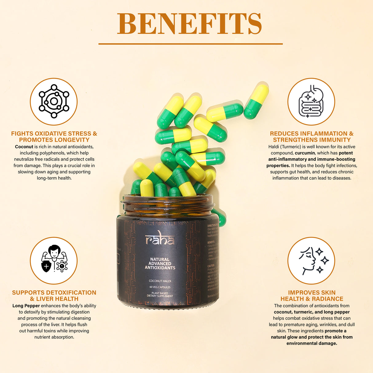 raha 100 natural advanced antioxidants