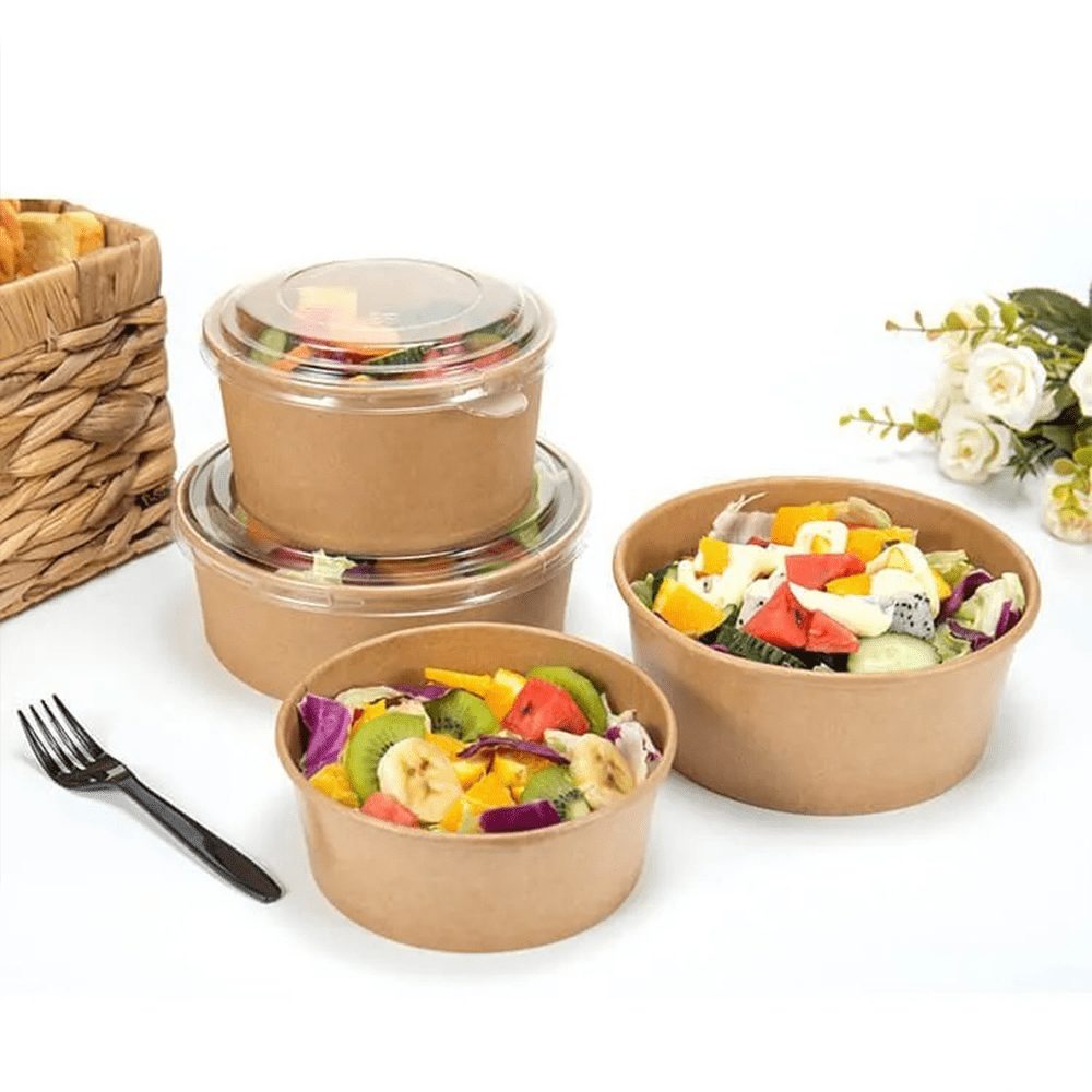 BYFT Pet Bowl Plastic Lid (50 Pcs) Leakproof & Tight Seal